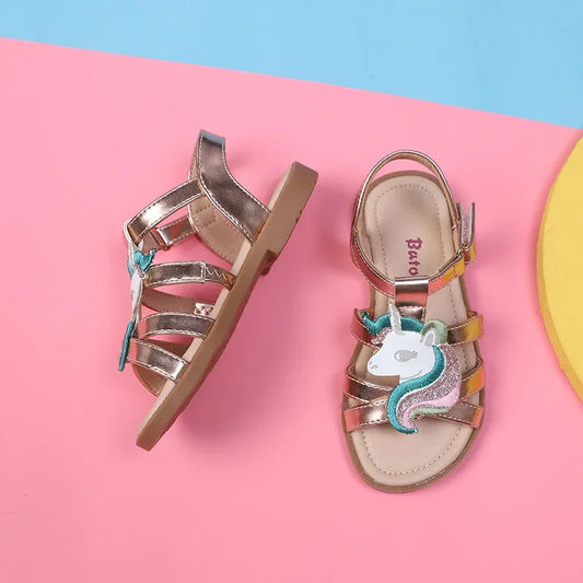 Girls Unicorn Sandals