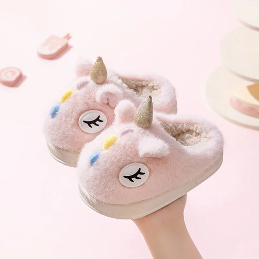Kids Unicorn Slippers
