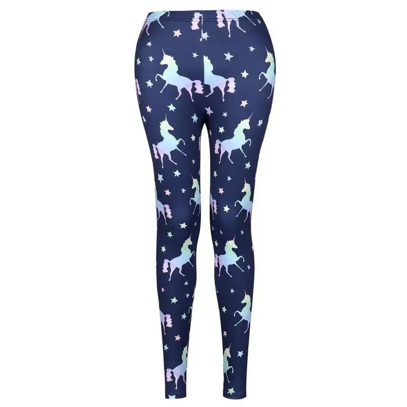 Plus Size Unicorn Leggings