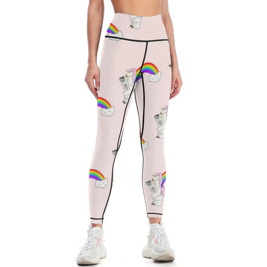 Rainbow Unicorn Leggings for girls