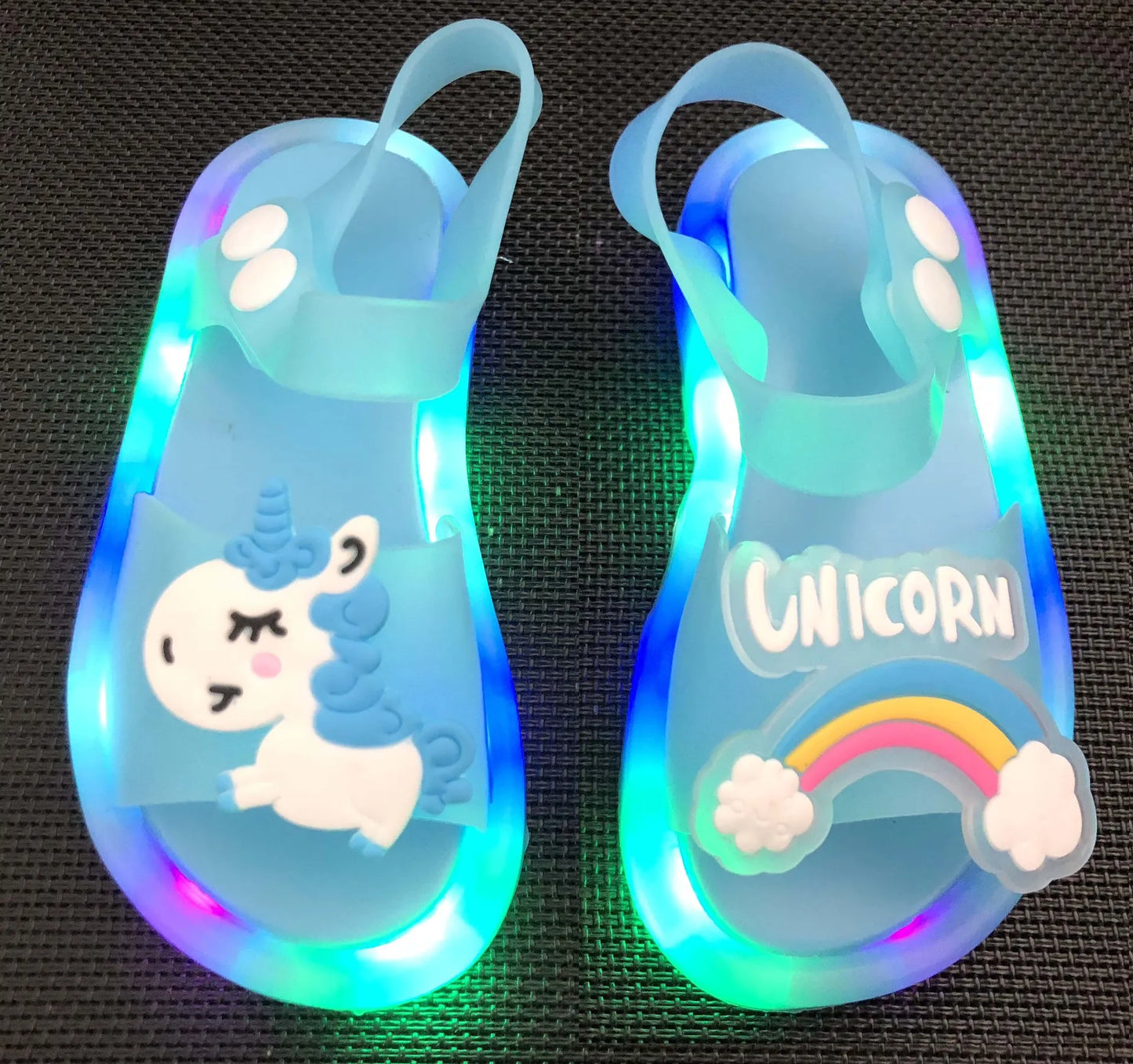 Rainbow Unicorn Sandals