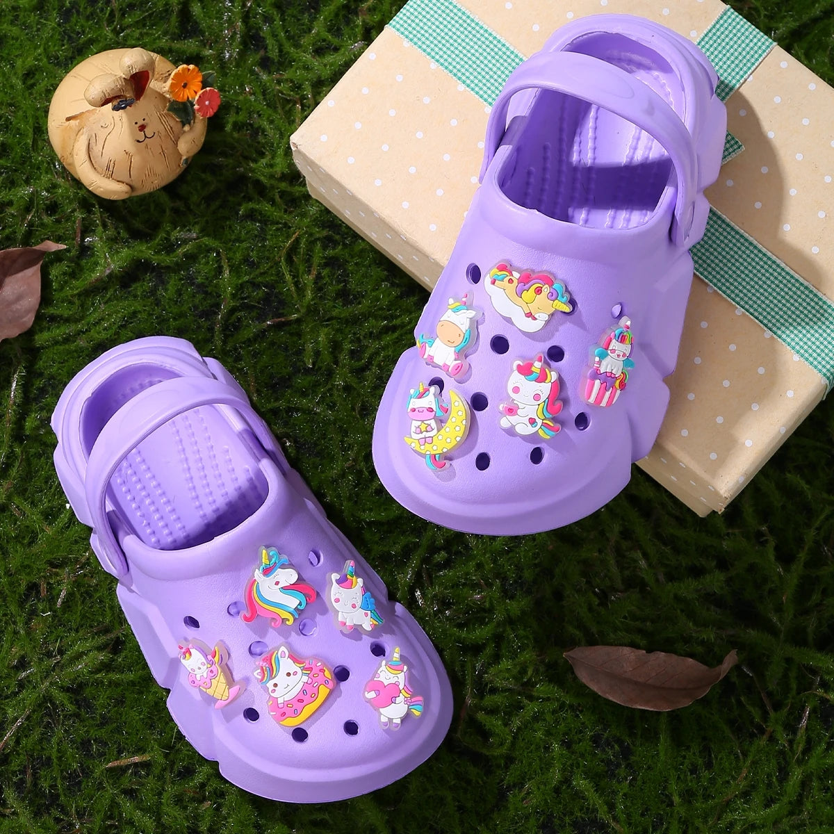 UNICORN CROC CHARM