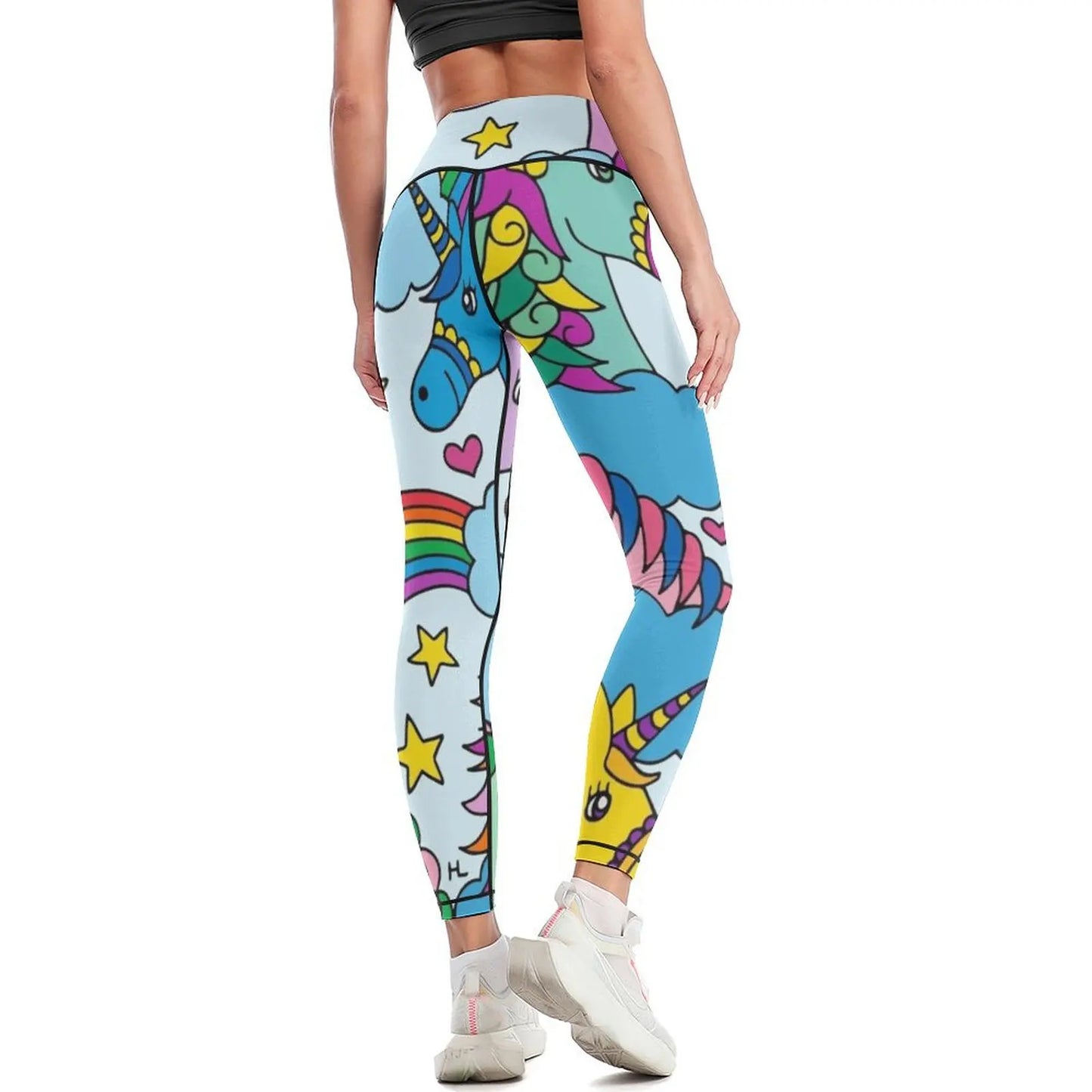 Unicorn And Rainbow Leggings for womens