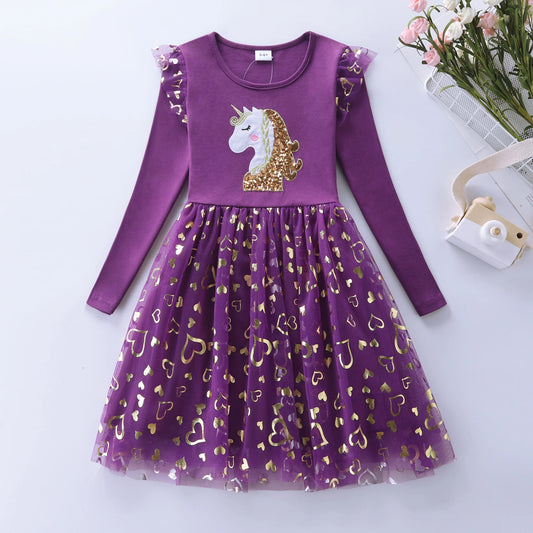 Unicorn Dress Girls