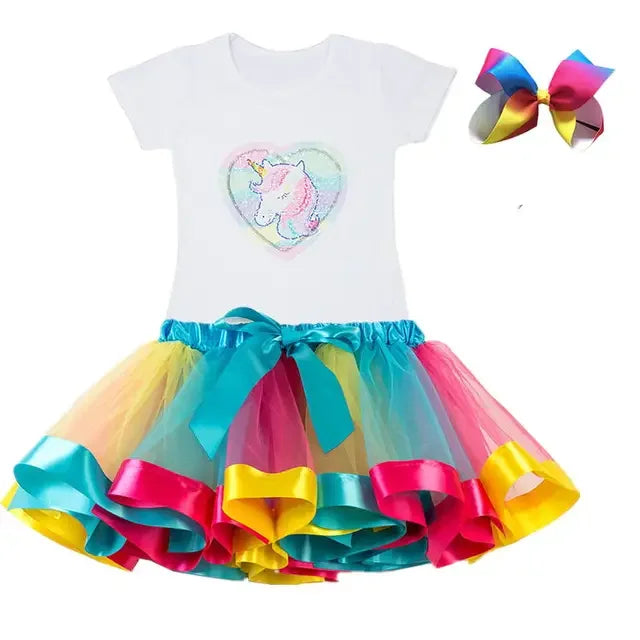 Unicorn Dress for little girls