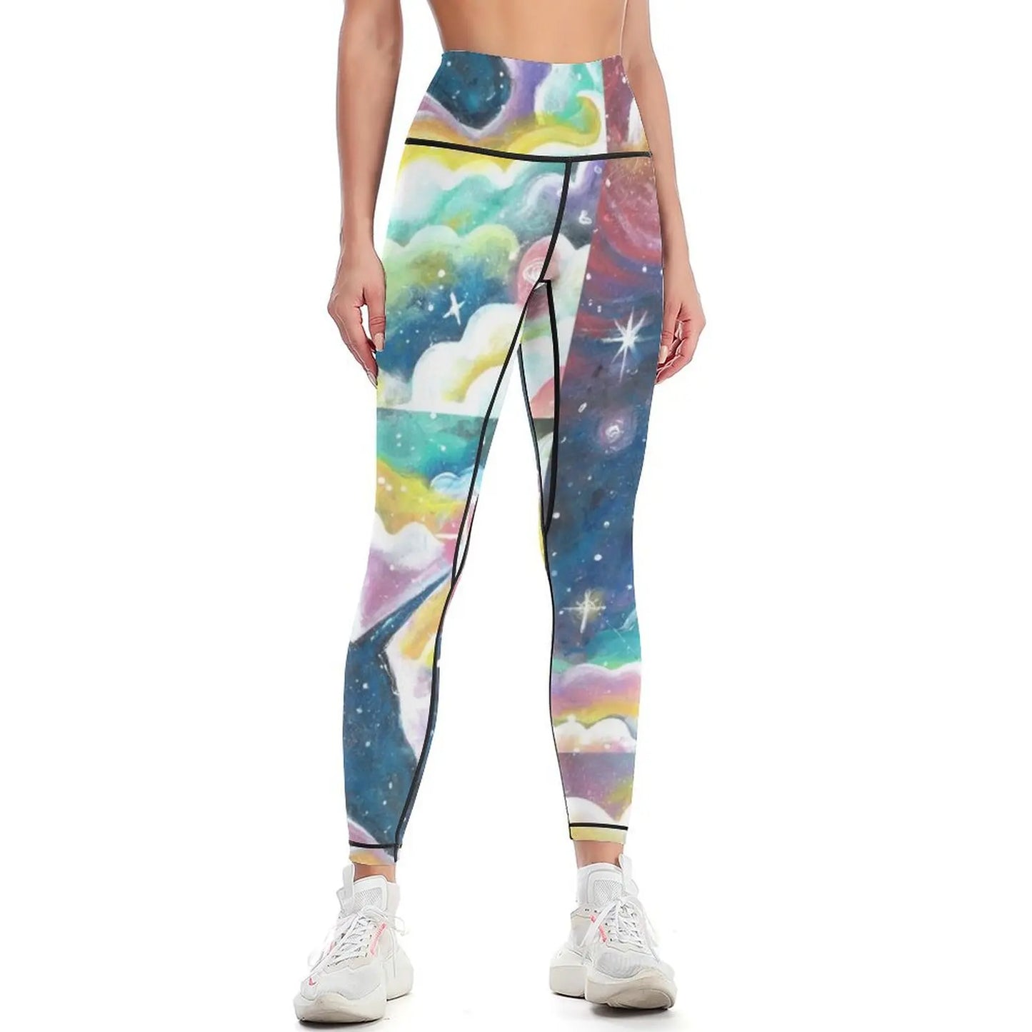 Unicorn Galaxy Leggings for womens