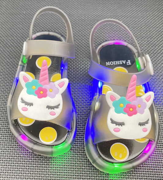 Unicorn Light Up Sandals