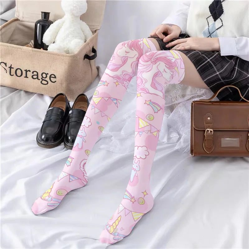 Unicorn Long Socks