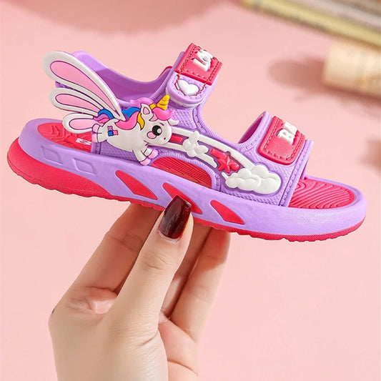 Unicorn Purple Sandals