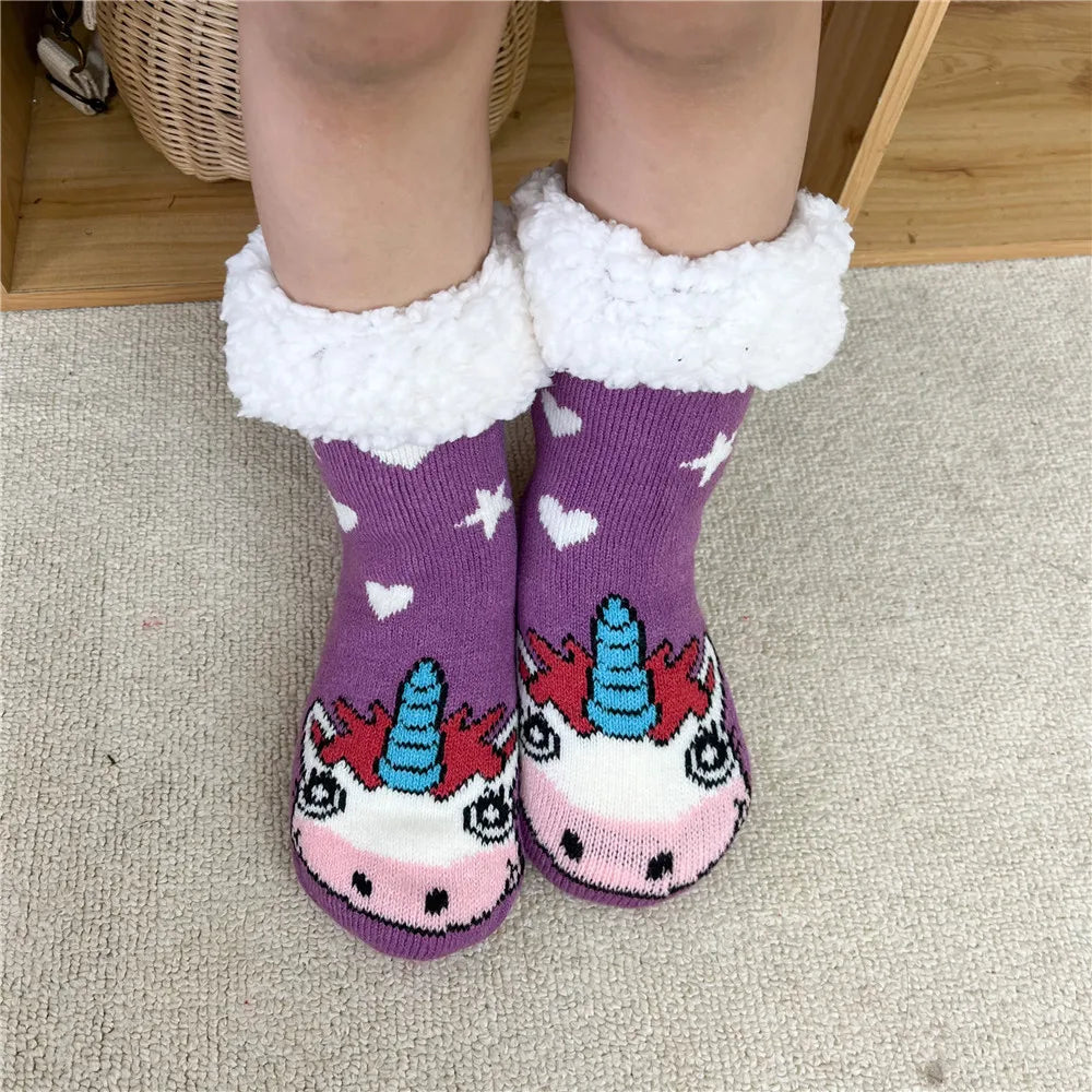 Unicorn Slipper Socks
