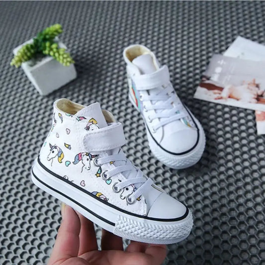 White Unicorn Sneakers