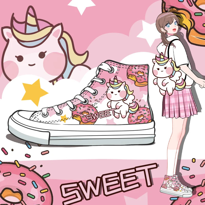 Women's Sneakers design unicorn
