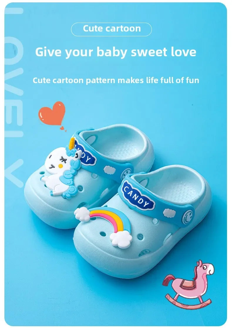 non slip Unicorn Crocs Toddler