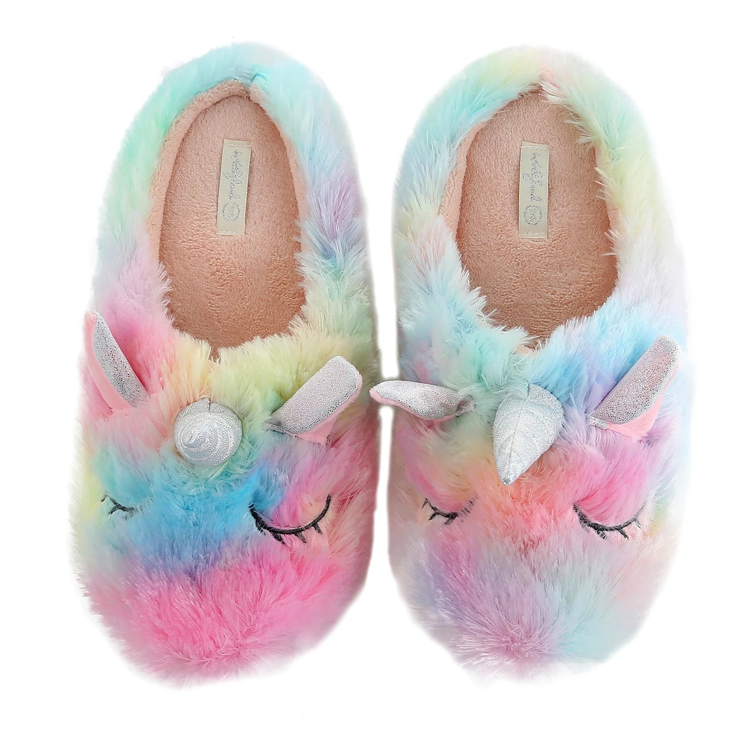 rainbow Women's Unicorn Slippers