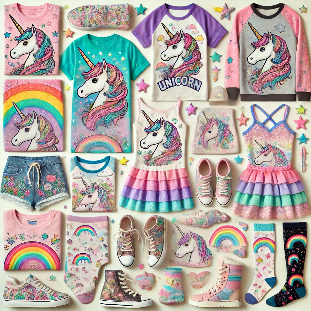 unicorn clothing and clothes for men, women, boys, girls