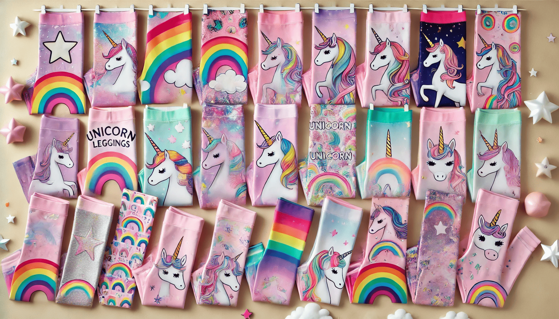 unicorn leggings for women, girls, ladies, teenagers and adults.