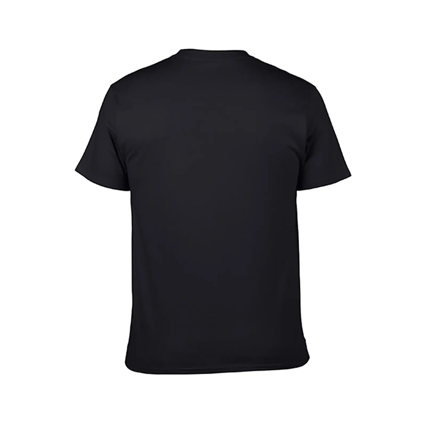 Cat Riding Unicorn Shirt in black color from back