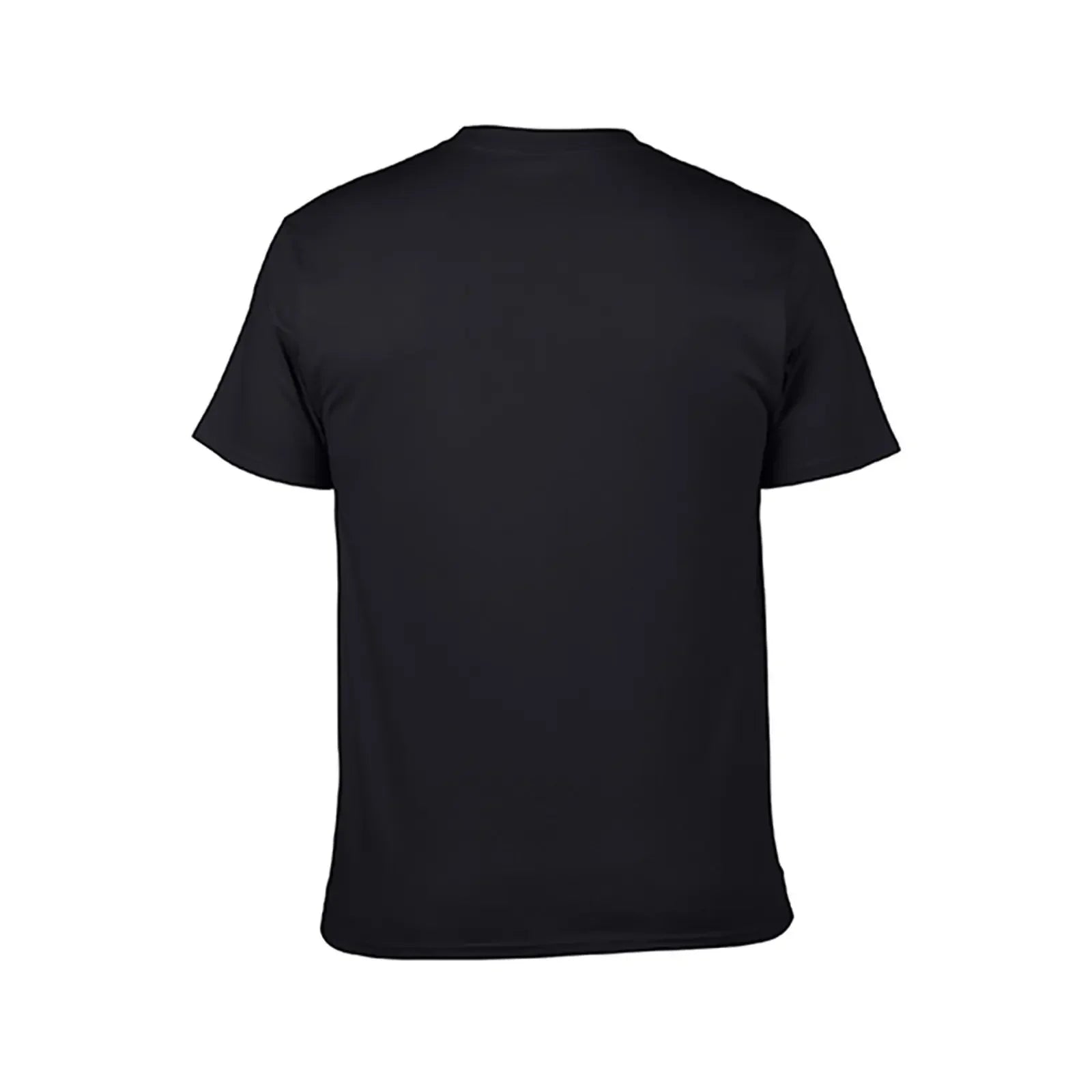 Cat Riding Unicorn Shirt in black color from back