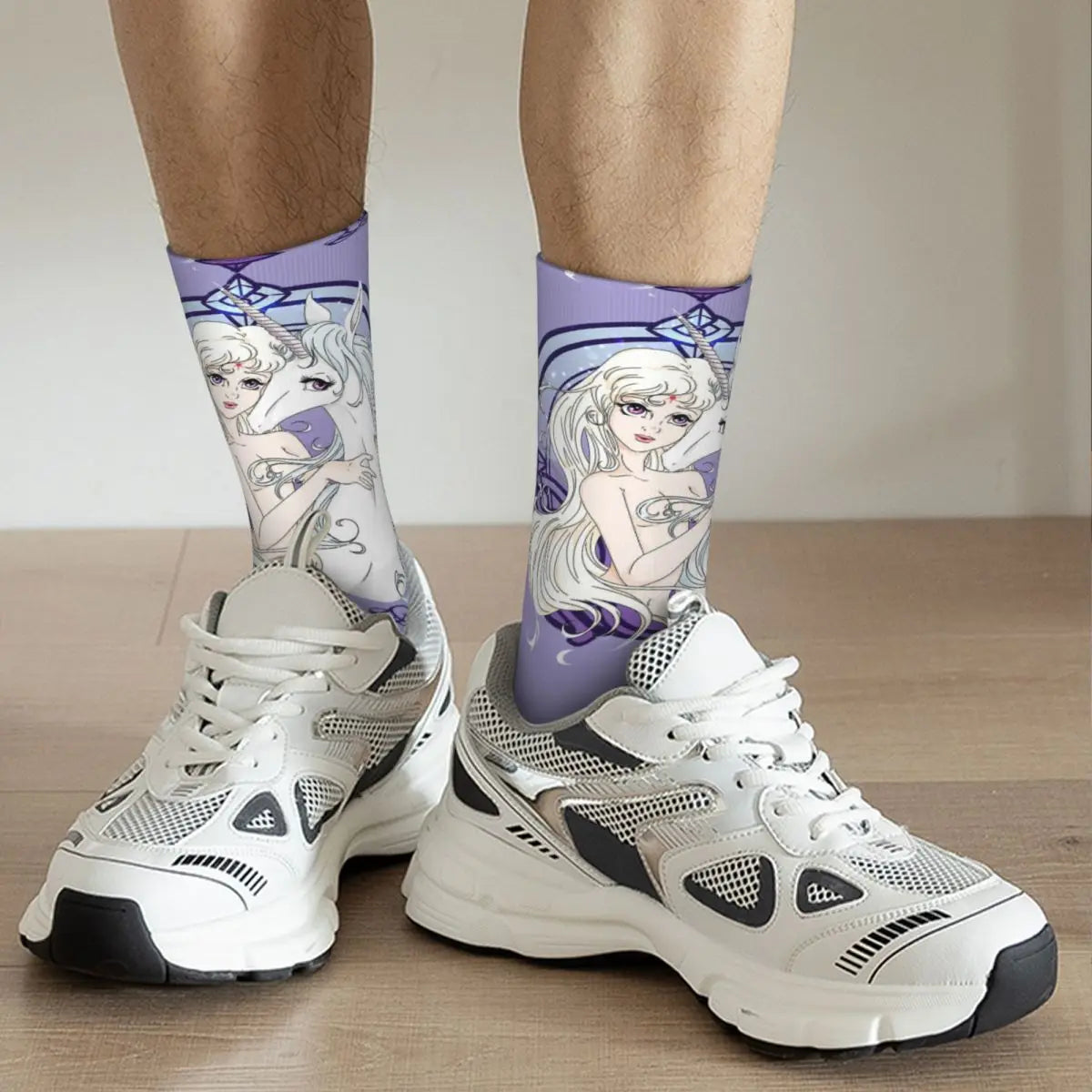 Crazy Unicorn Socks for men