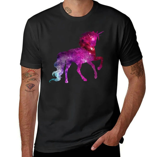 Galaxy Unicorn Shirt black