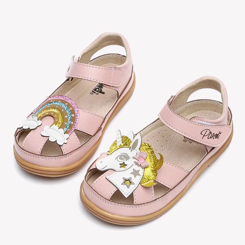 Glitter Unicorn Sandals