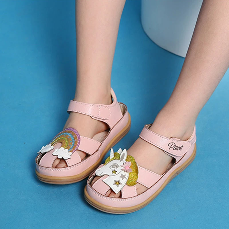 Glitter Unicorn Sandals for childrens