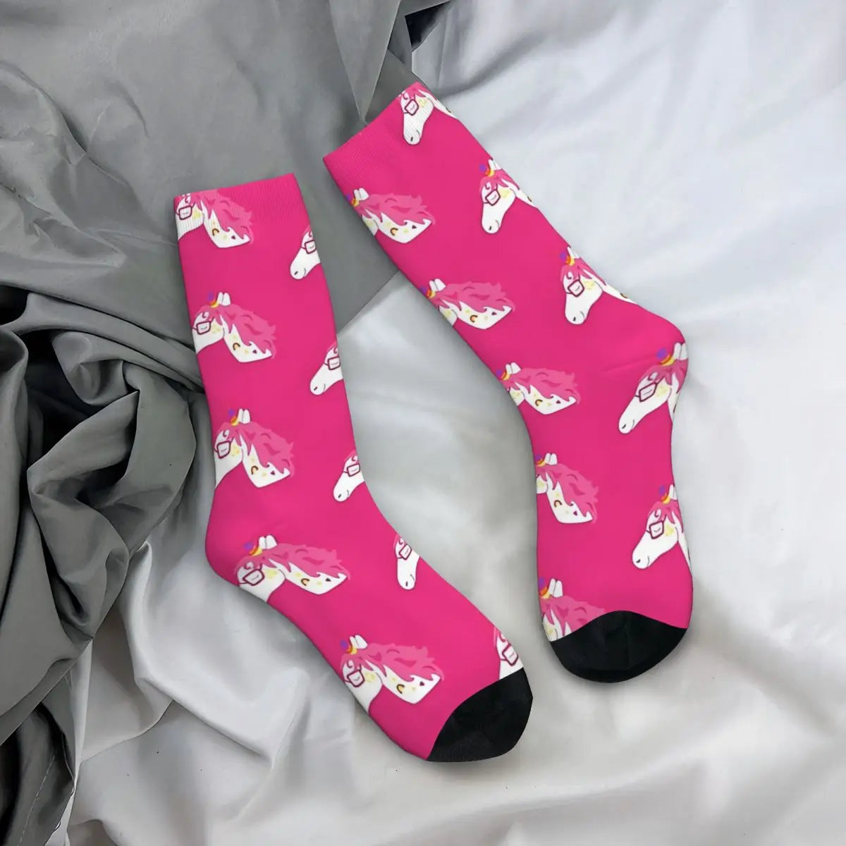 Pink Unicorn Socks for kids