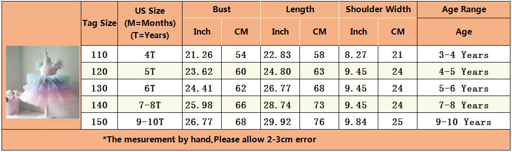 Rainbow_Unicorn_Dress_sizes chart
