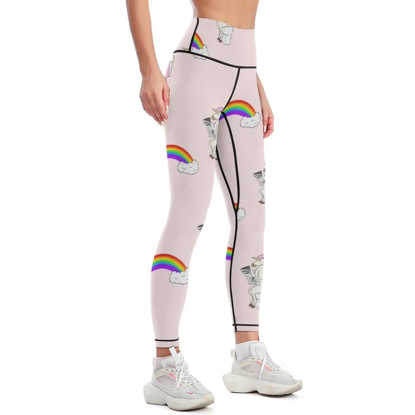 Rainbow Unicorn Leggings for womens