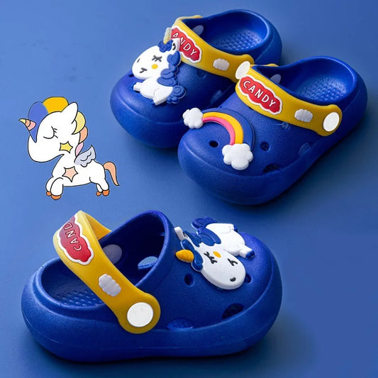 RAINBOW UNICORN CROCS