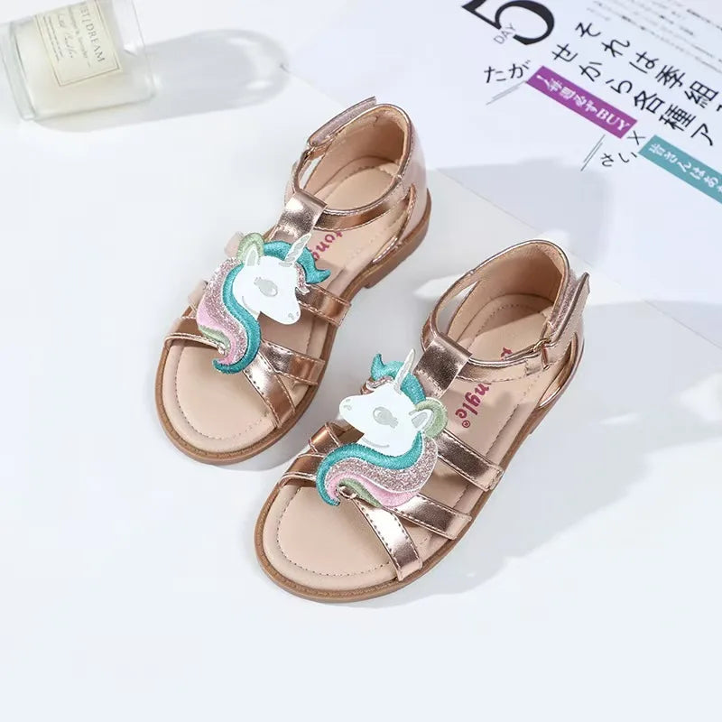  Silver Unicorn Sandals for summer