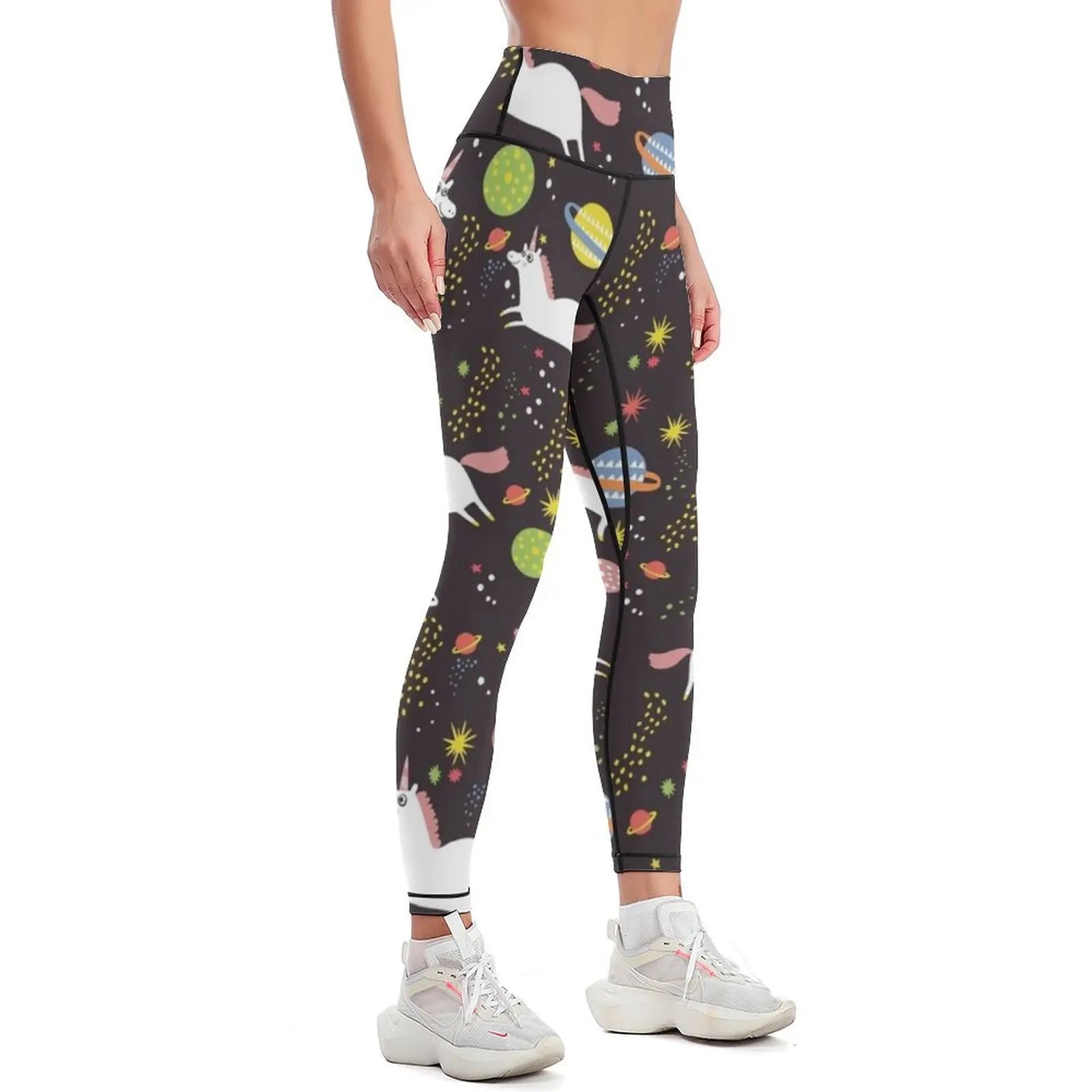 Space Unicorn Leggings for womens