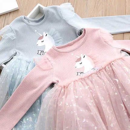 Unicorn Birthday Dress for girls