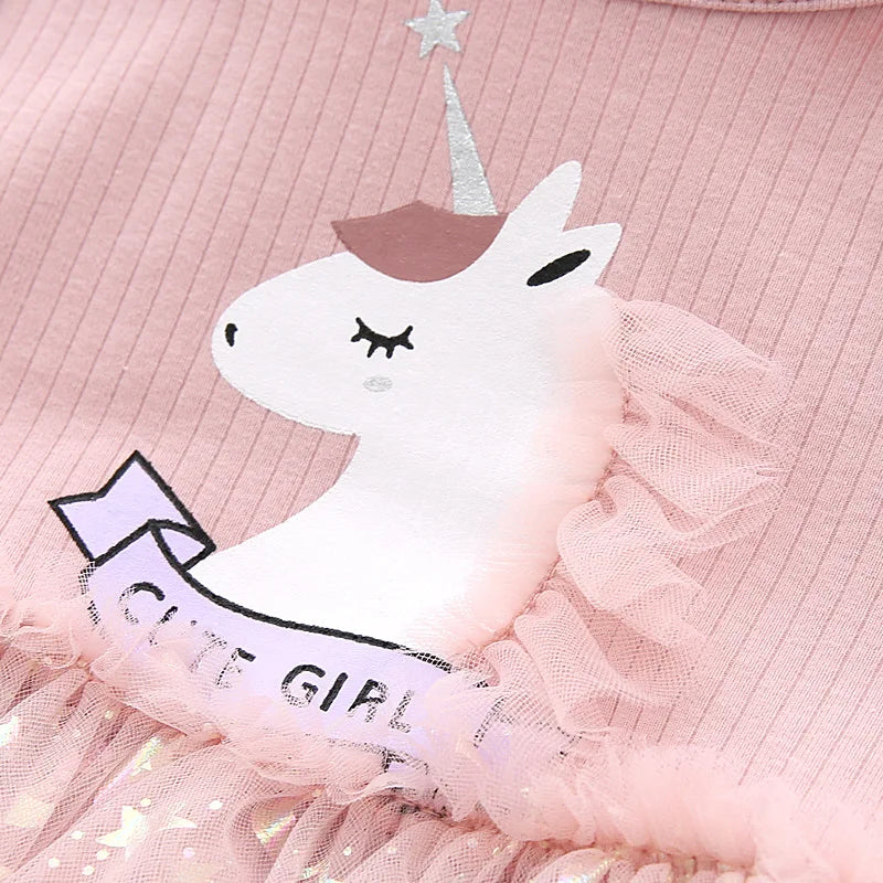 Unicorn Birthday Dress for kids