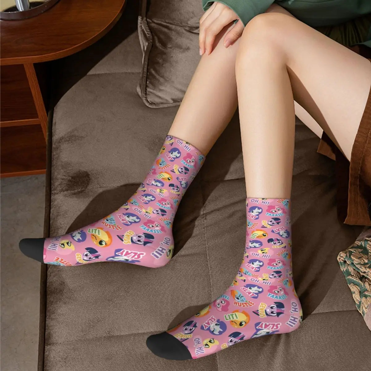 Unicorn Crew Socks for women