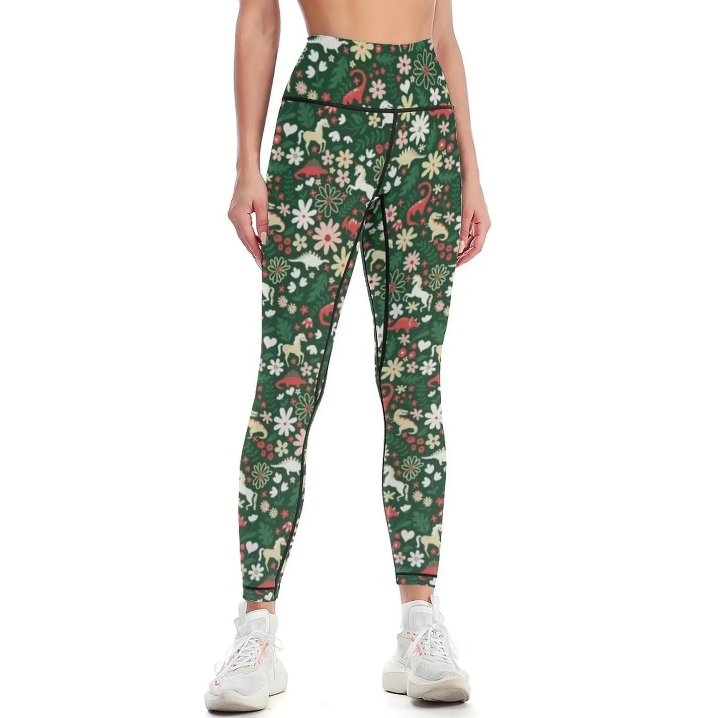 Unicorn Dinosaur Leggings for girls