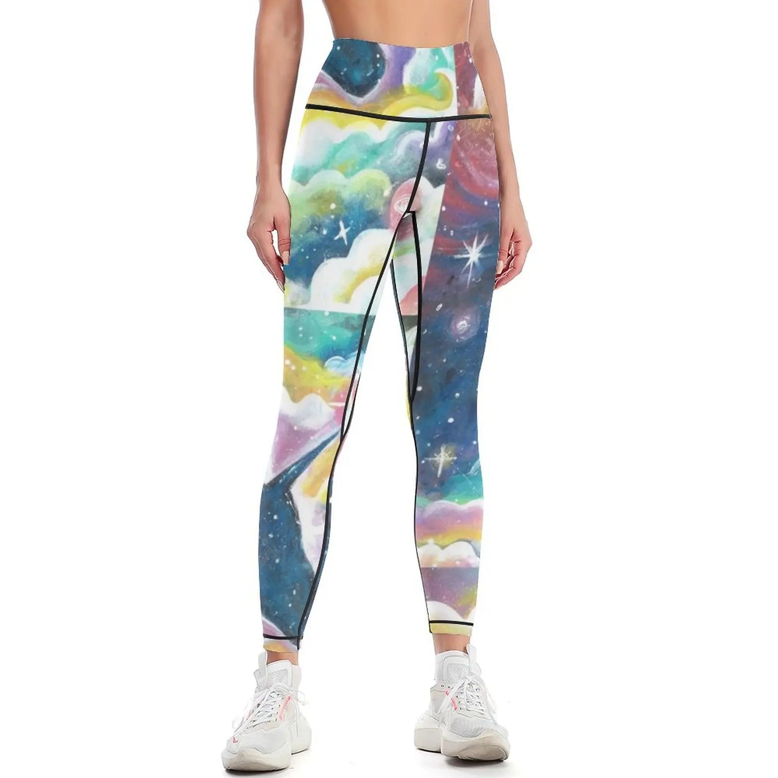 Unicorn Galaxy Leggings for womens