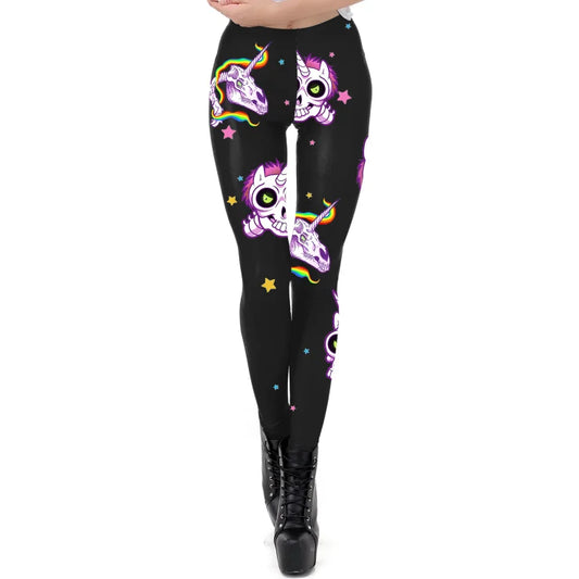 Unicorn Skeleton Leggings