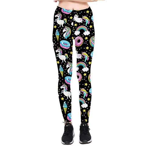 Unicorn Workout Leggings for girls
