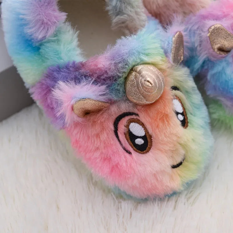 non slip Toddler Unicorn Slippers