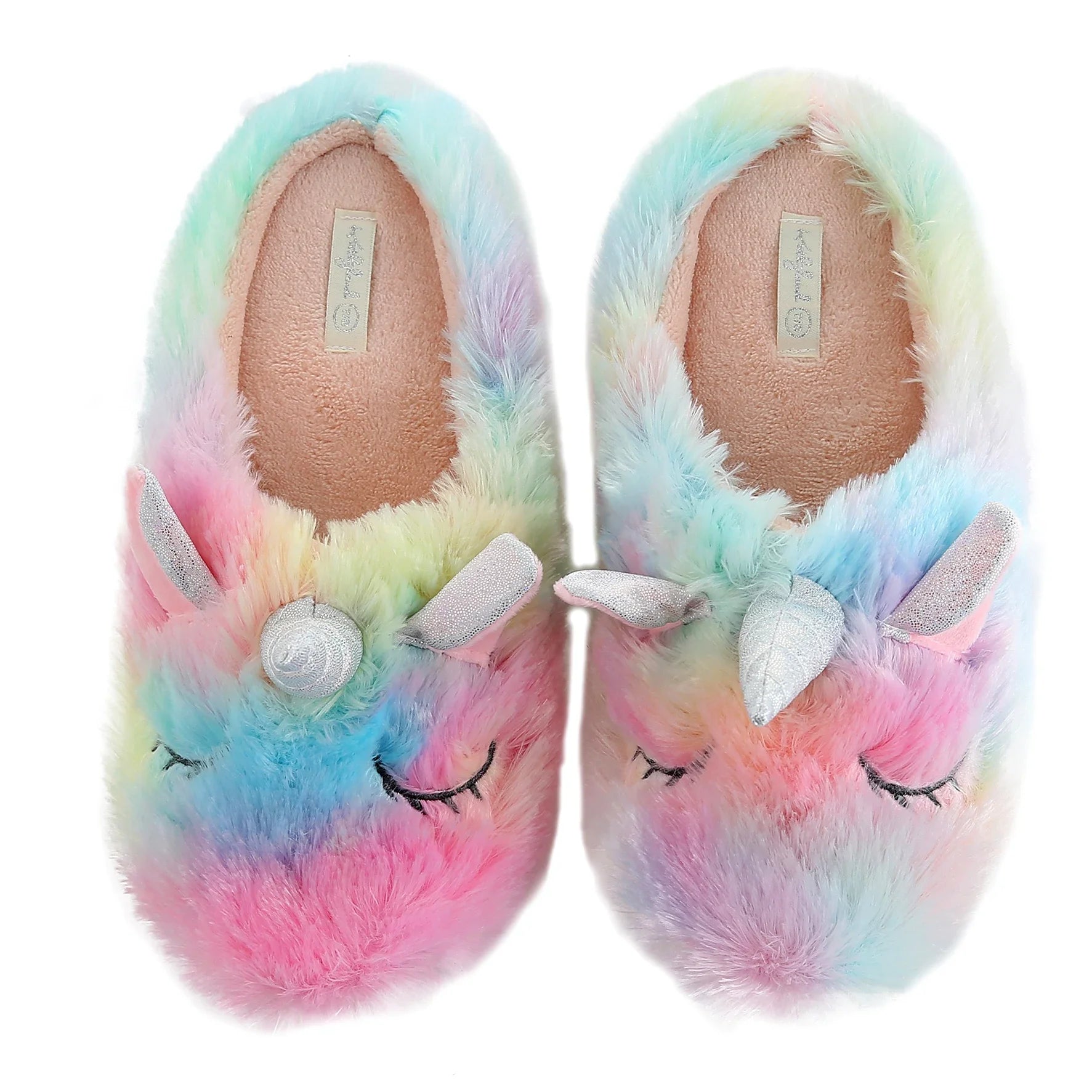 rainbow Women's Unicorn Slippers