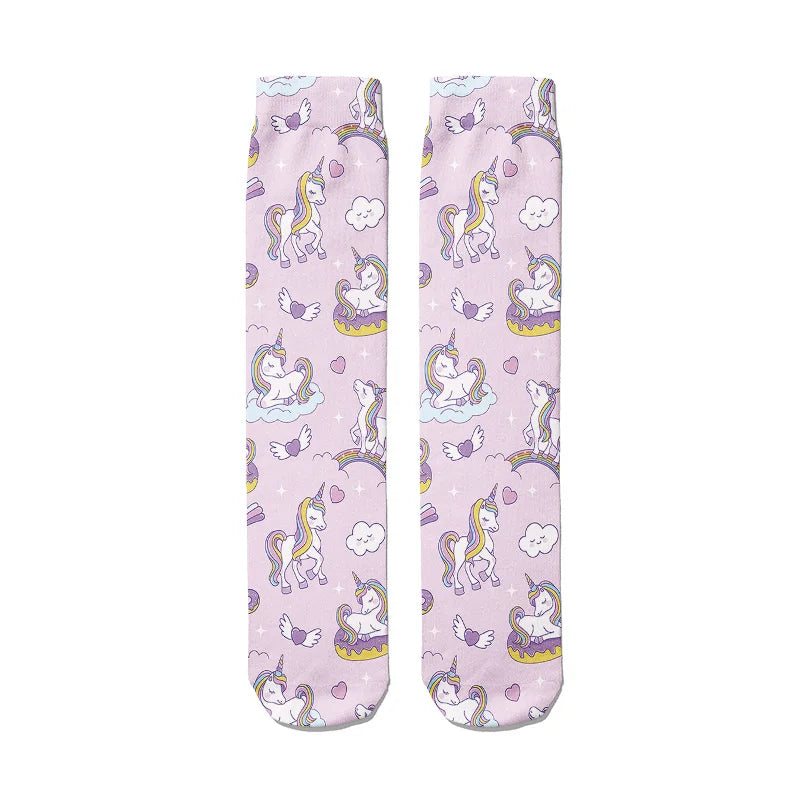 themed unicorn socks for womens