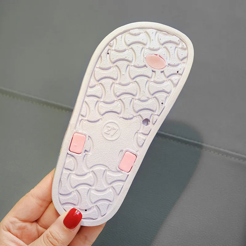 toddler Girls Unicorn Flip Flops